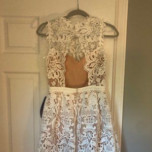 Minuet Keyhole Backless Dress